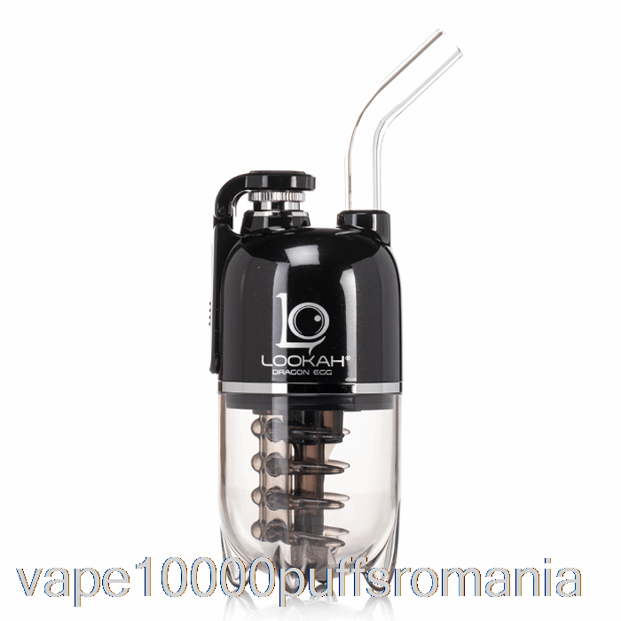 Vape Romania Lookah Dragon Egg E-rig Vapor Kit Negru